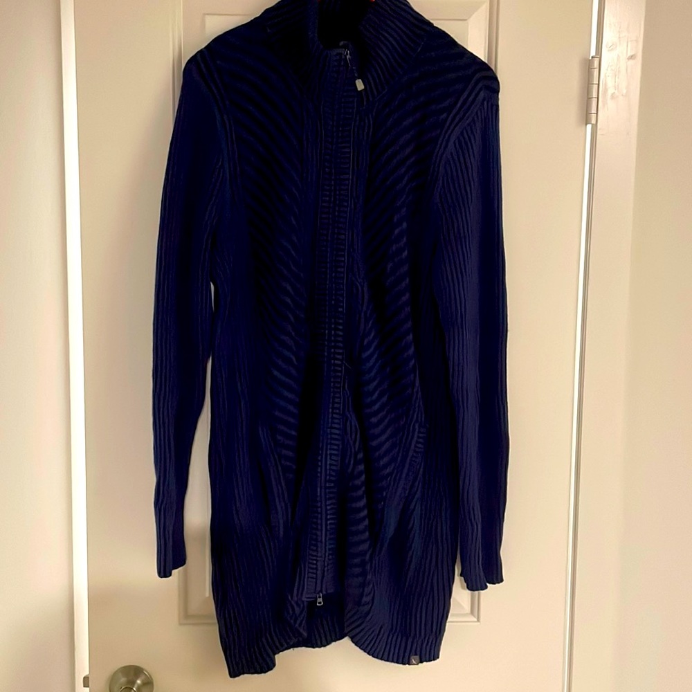 Like new condition Eddie Bauer zip up cardigan